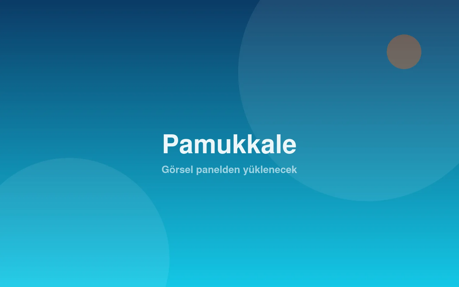 Pamukkale – Salda – Efes – Şirince Turu